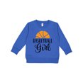 thumbnail image 1 of Inktastic Basketball Girl Sports Toddler Sweatshirt, 1 of 4