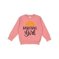thumbnail image 1 of Inktastic Basketball Girl Sports Toddler Sweatshirt, 1 of 4