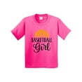thumbnail image 1 of Inktastic Basketball Girl Sports Youth T-Shirt, 1 of 5