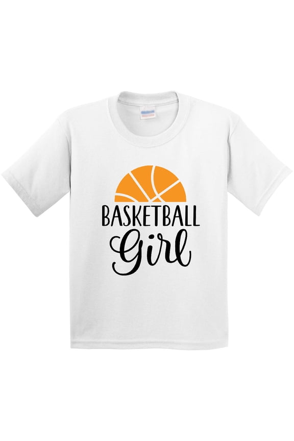 Basketball Girl Sports Youth T-Shirt