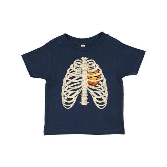 Inktastic Basketball Heart Boys or Girls Toddler T-Shirt