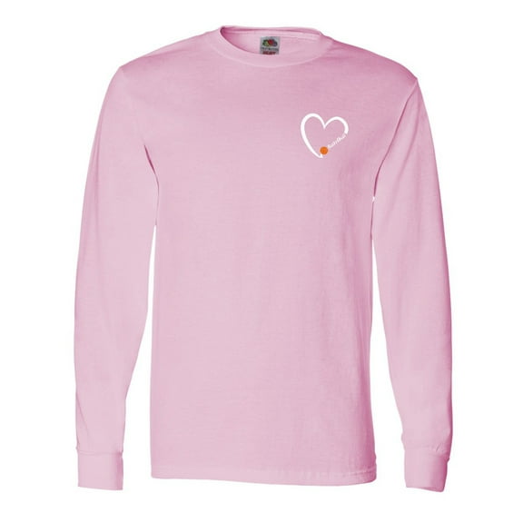 Inktastic Basketball Heart Long Sleeve T-Shirt