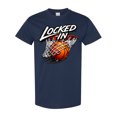 thumbnail image 1 of Inktastic Basketball Locked in T-Shirt, 1 of 5