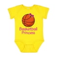 thumbnail image 1 of Inktastic Basketball Princess Girls Baby Bodysuit, 1 of 5