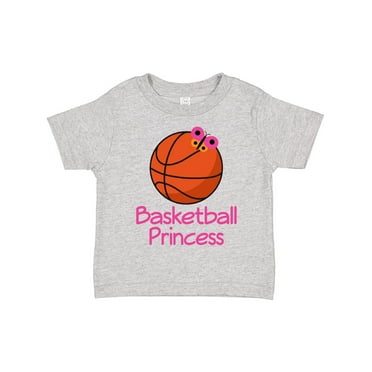 Inktastic Basketball Princess Girls Toddler T-Shirt