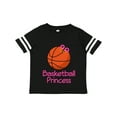 thumbnail image 1 of Inktastic Basketball Princess Girls Toddler T-Shirt, 1 of 5