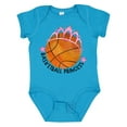 thumbnail image 1 of Inktastic Basketball Princess Tiara Girls Baby Bodysuit, 1 of 5