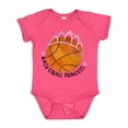 thumbnail image 1 of Inktastic Basketball Princess Tiara Girls Baby Bodysuit, 1 of 5