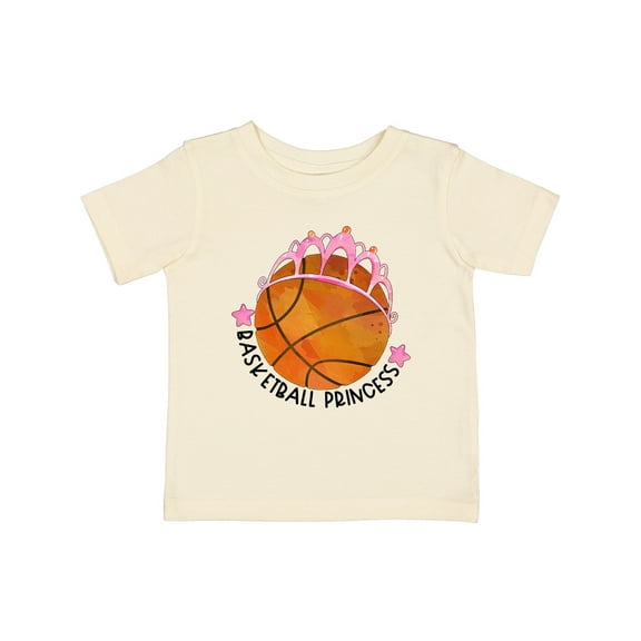 Inktastic Basketball Princess Tiara Girls Baby T-Shirt