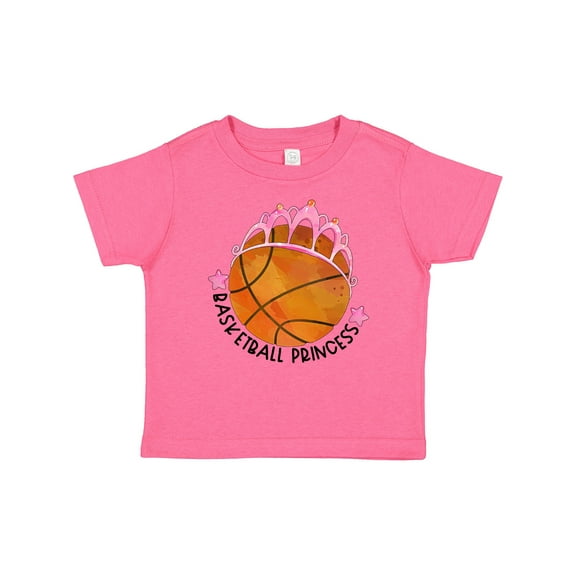 Inktastic Basketball Princess Tiara Girls Baby T-Shirt