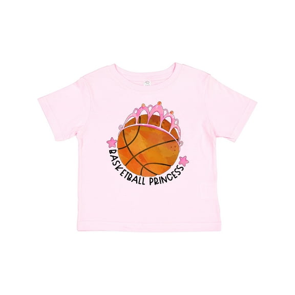 Inktastic Basketball Princess Tiara Girls Baby T-Shirt
