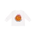 thumbnail image 1 of Inktastic Basketball Princess Tiara Girls Long Sleeve Toddler T-Shirt, 1 of 5