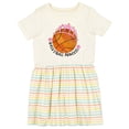thumbnail image 1 of Inktastic Basketball Princess- Tiara Girls Toddler Dress, 1 of 5