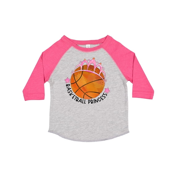 Inktastic Basketball Princess- Tiara Girls Toddler T-Shirt