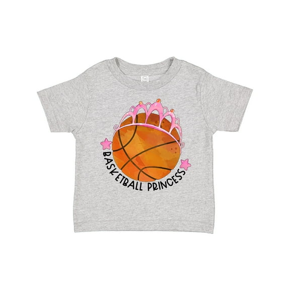 Inktastic Basketball Princess- Tiara Girls Toddler T-Shirt