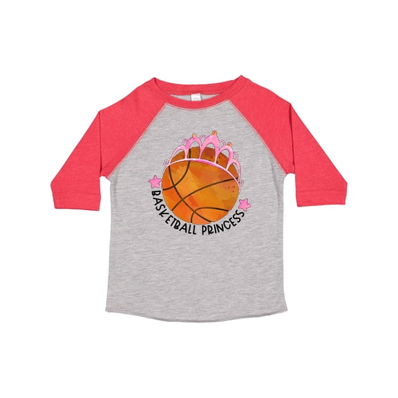 Inktastic Basketball Princess- Tiara Girls Toddler T-Shirt