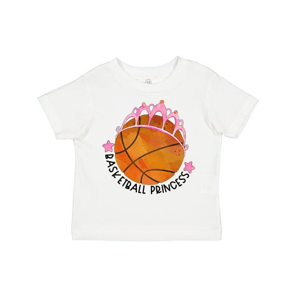 Inktastic Basketball Princess- Tiara Girls Toddler T-Shirt