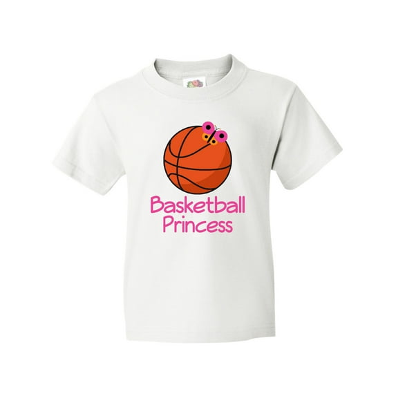 Inktastic Basketball Princess Youth T-Shirt