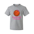 thumbnail image 1 of Inktastic Basketball Princess Youth T-Shirt, 1 of 5