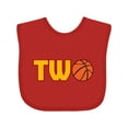 thumbnail image 1 of Inktastic Basketball Second Birthday Boys or Girls Baby Bib, 1 of 4