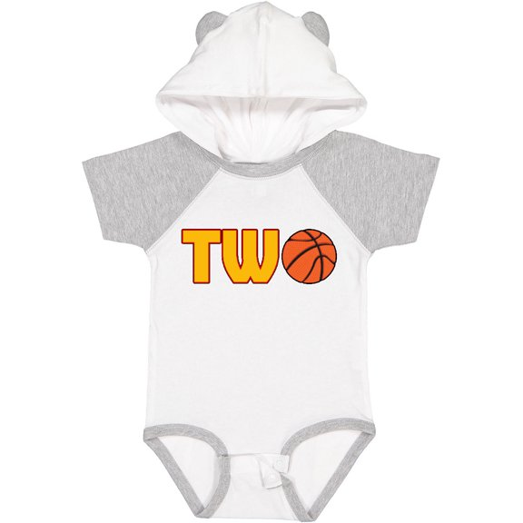 Inktastic Basketball Second Birthday Boys or Girls Baby Bodysuit
