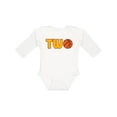 thumbnail image 1 of Inktastic Basketball Second Birthday Boys or Girls Long Sleeve Baby Bodysuit, 1 of 5