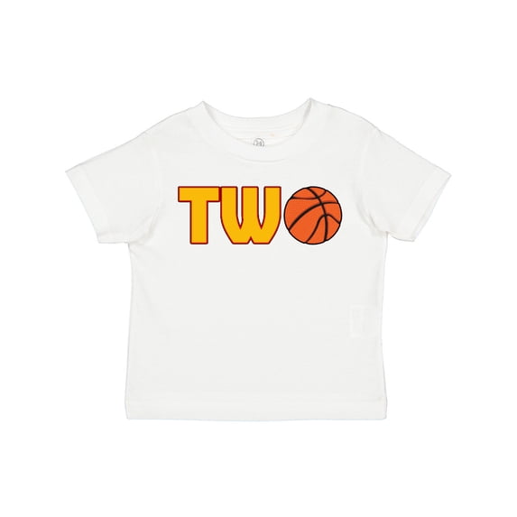 Inktastic Basketball Second Birthday Boys or Girls Toddler T-Shirt