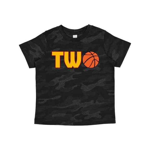 Inktastic Basketball Second Birthday Boys or Girls Toddler T-Shirt