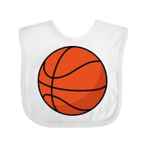 Inktastic Basketball Sports Ball Boys or Girls Baby Bib