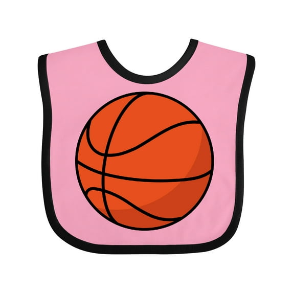 Inktastic Basketball Sports Ball Boys or Girls Baby Bib