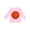 thumbnail image 1 of Inktastic Basketball Sports Ball Toddler Sweatshirt, 1 of 4