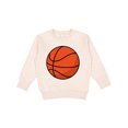 thumbnail image 1 of Inktastic Basketball Sports Ball Toddler Sweatshirt, 1 of 4