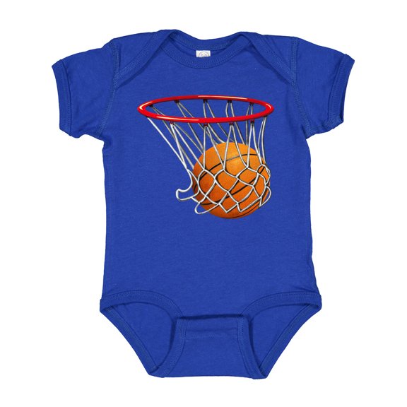 Inktastic Basketball Swish Boys or Girls Baby Bodysuit