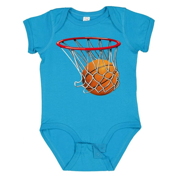 Inktastic Basketball Swish Boys or Girls Baby Bodysuit