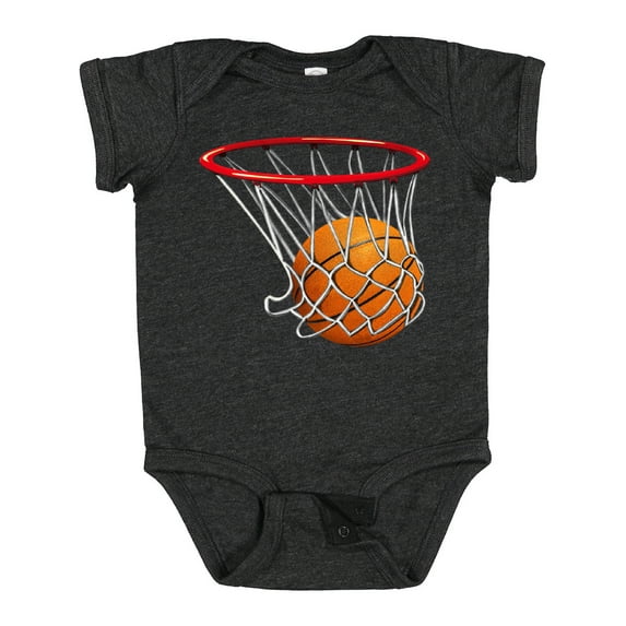 Inktastic Basketball Swish Boys or Girls Baby Bodysuit