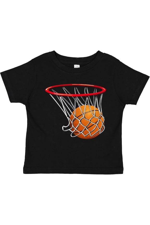 Basketball Swish Boys or Girls Toddler T-Shirt