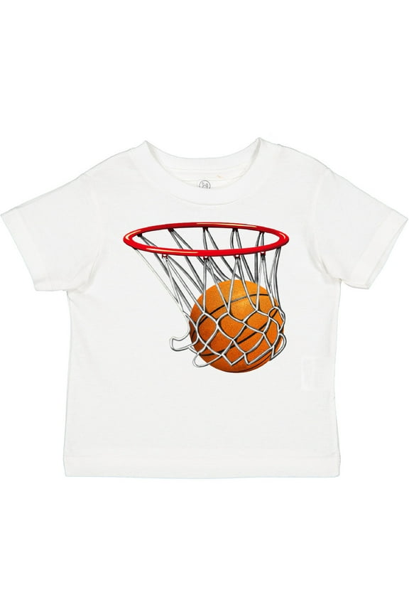 Basketball Swish Boys or Girls Toddler T-Shirt