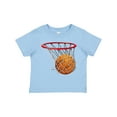 thumbnail image 1 of Inktastic Basketball Swish Boys or Girls Toddler T-Shirt, 1 of 5