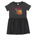 thumbnail image 1 of Inktastic Basketball Swish Girls Toddler Dress, 1 of 5