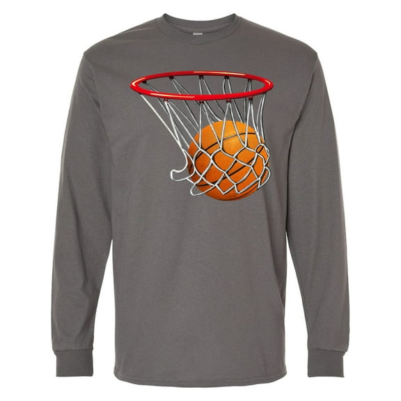 Inktastic Basketball Swish Long Sleeve T-Shirt