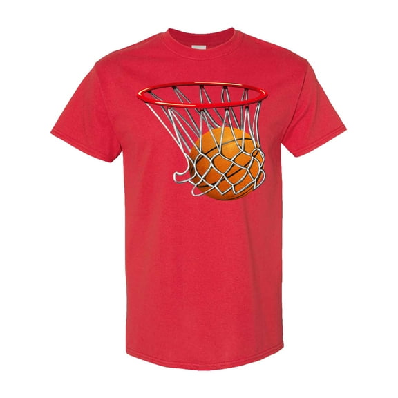 Inktastic Basketball Swish T-Shirt