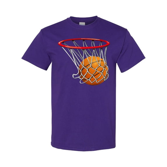 Inktastic Basketball Swish T-Shirt