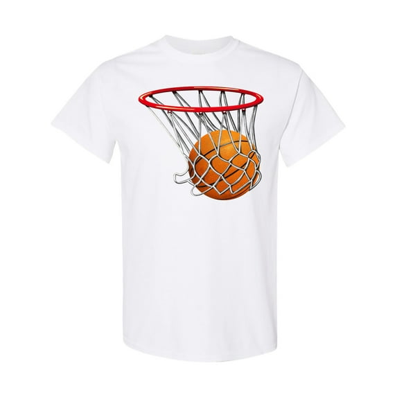 Inktastic Basketball Swish T-Shirt