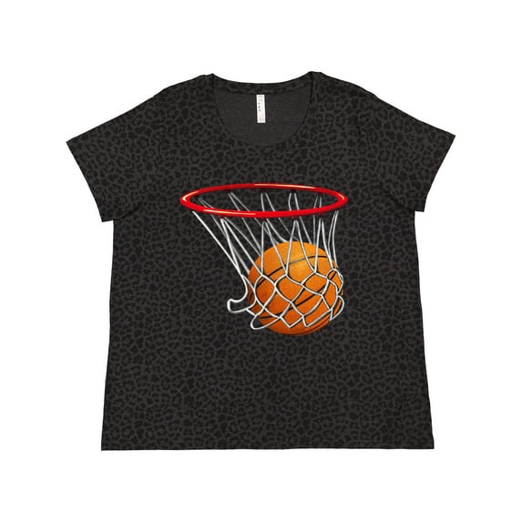 Inktastic Basketball Swish Women's Plus Size T-Shirt