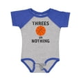 thumbnail image 1 of Inktastic Basketball Threes or Nothing Boys or Girls Baby Bodysuit, 1 of 5