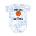 thumbnail image 1 of Inktastic Basketball Threes or Nothing Boys or Girls Baby Bodysuit, 1 of 5