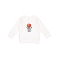 thumbnail image 1 of Inktastic Basketball and Hoop Toddler Sweatshirt, 1 of 4