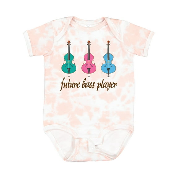 Inktastic Bass Player Kids Future Boys or Girls Baby Bodysuit