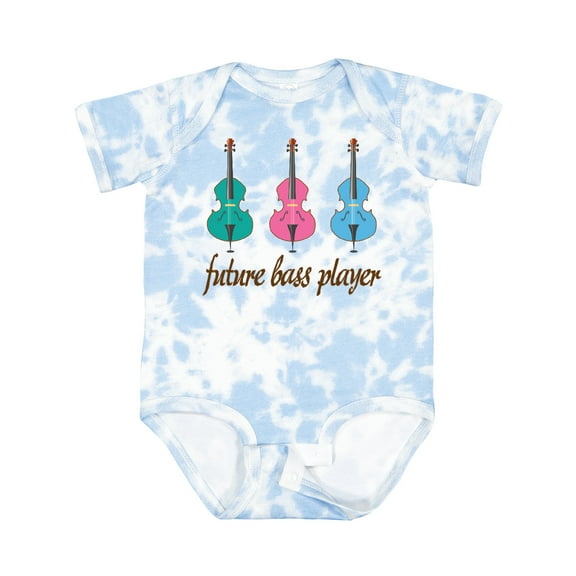 Inktastic Bass Player Kids Future Boys or Girls Baby Bodysuit