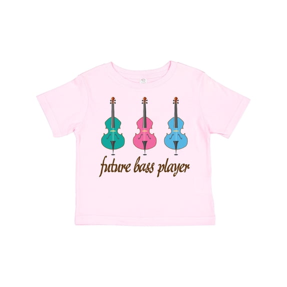 Inktastic Bass Player Kids Future Boys or Girls Toddler T-Shirt